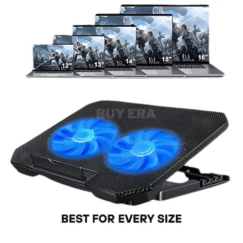 Double Fan Laptop Stand