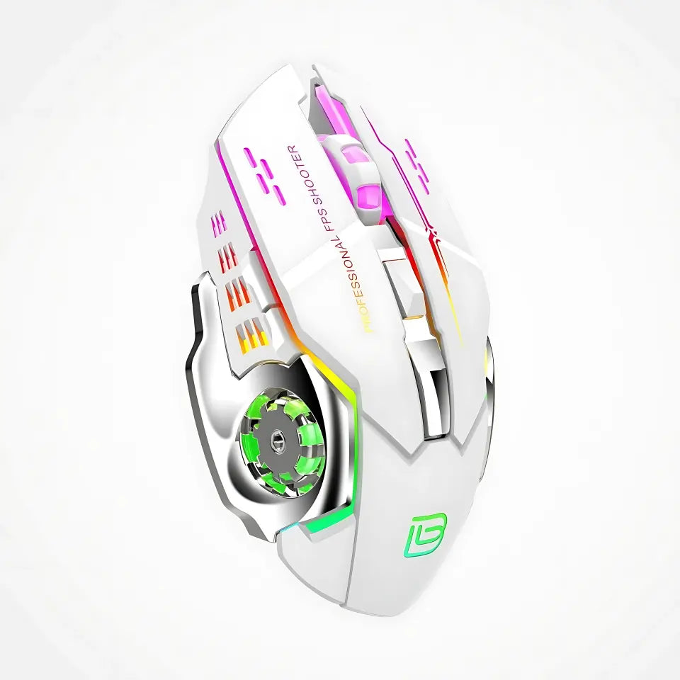 Professional Fps Shooter Wireless Rechargeable Gaming Mouse 2.4G & BT Mode
