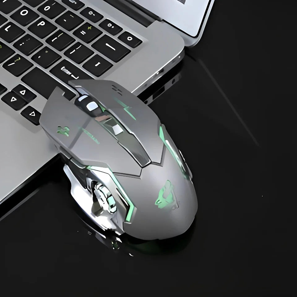 Professional Fps Shooter Wireless Rechargeable Gaming Mouse 2.4G & BT Mode