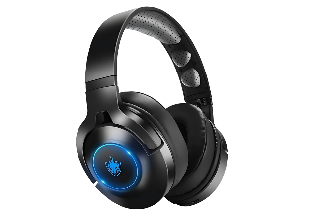 Wireless + Wire Dual Mode Rechargeable headphones