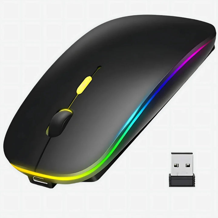 HP Dual-Mode Wireless Rechargeable Mouse - Bluetooth & 2.4G USB (silents clicks)
