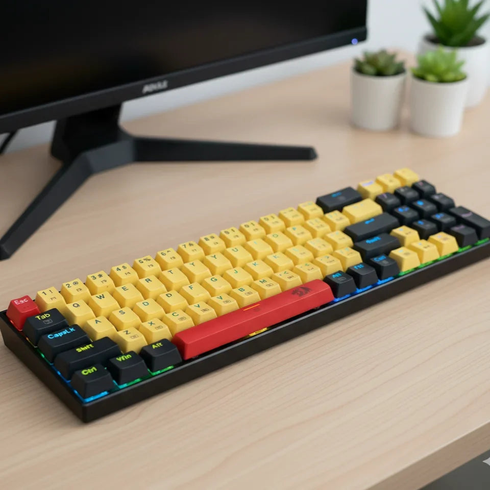 Redragon K688 Pro 78-Key Mechanical Gaming Keyboard - Tri-Mode