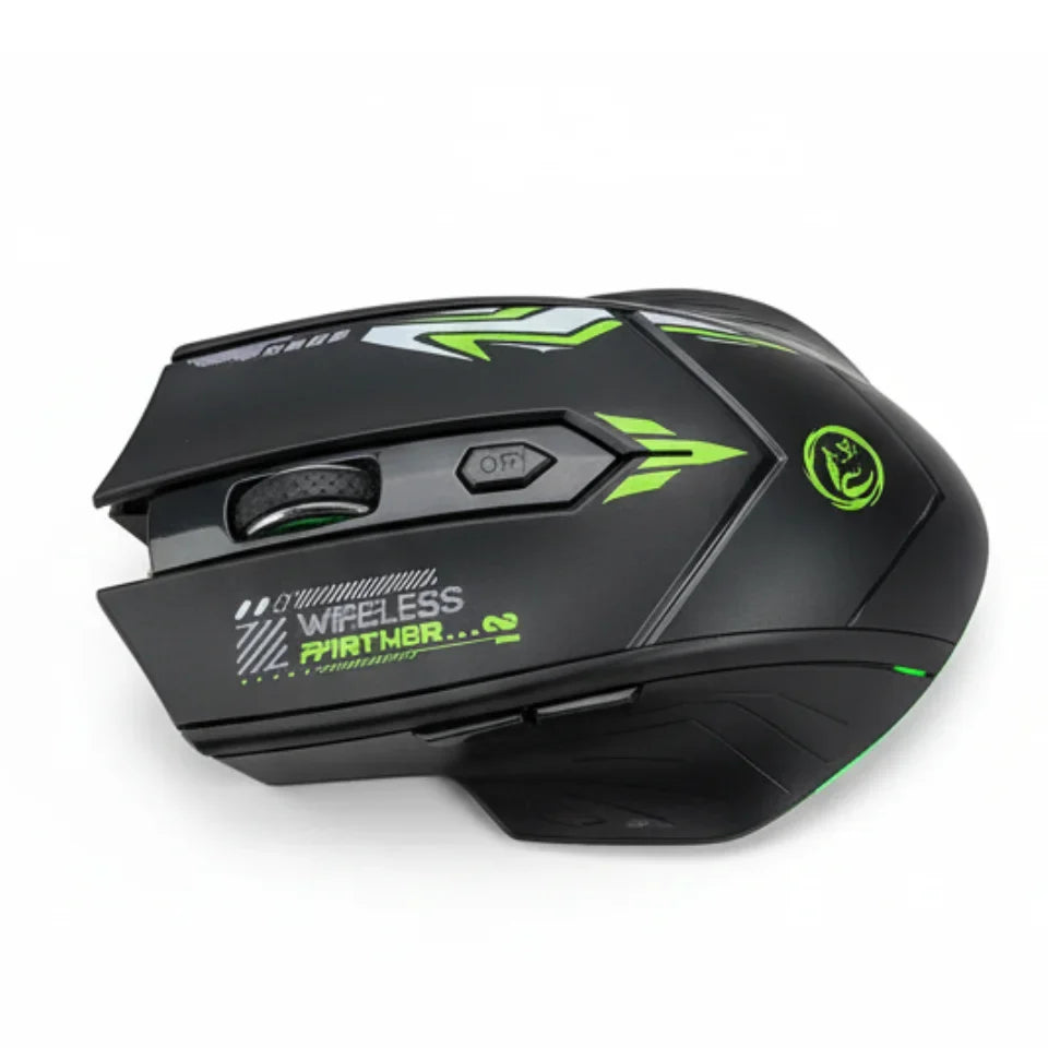 Panther Q2 Dual-Mode Wireless Gaming Mouse - Rechargeable & Silent