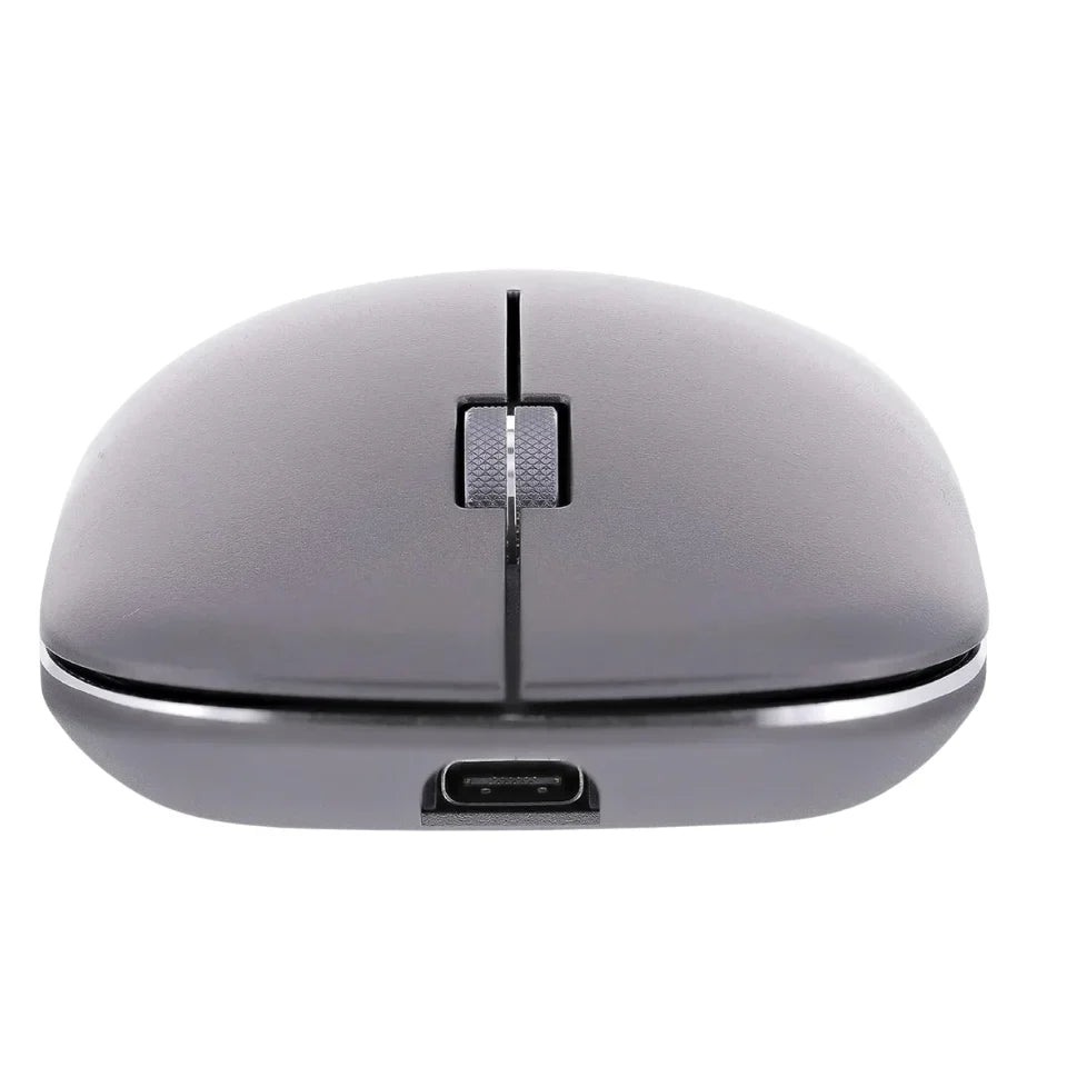 Ultra-Slim Dual-Mode Wireless Mouse - Bluetooth & 2.4G Rechargeable
