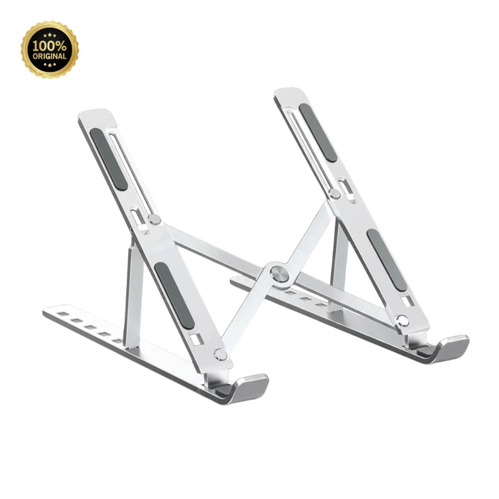 💻 Multi-Angle Foldable Aluminum Laptop Stand 🇵🇰 - (Best for Students & Office)