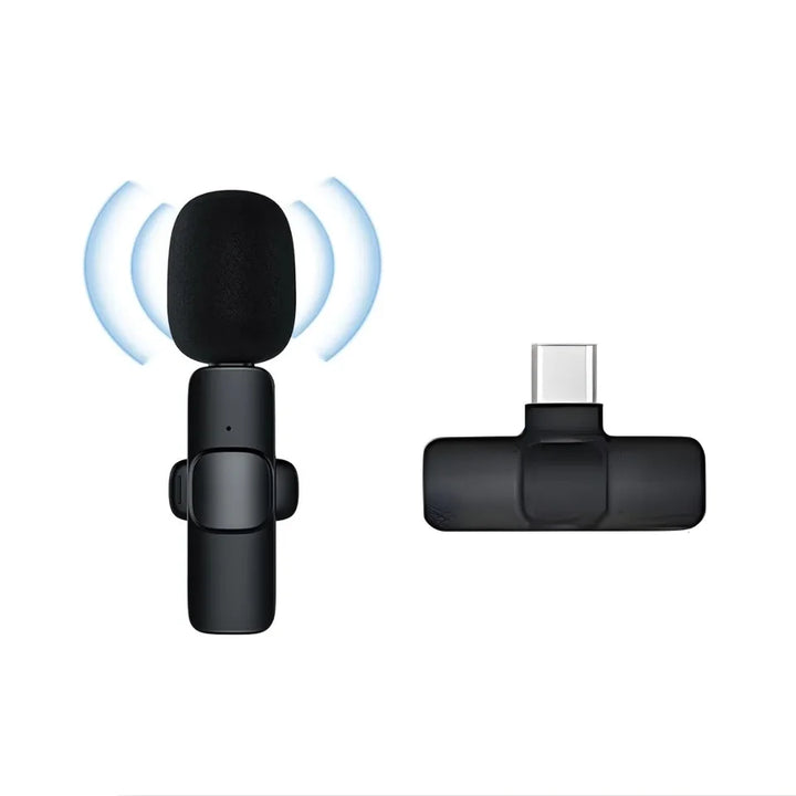 🎙️ K8 Wireless Single Microphone - Crystal Clear Voice! 🌟