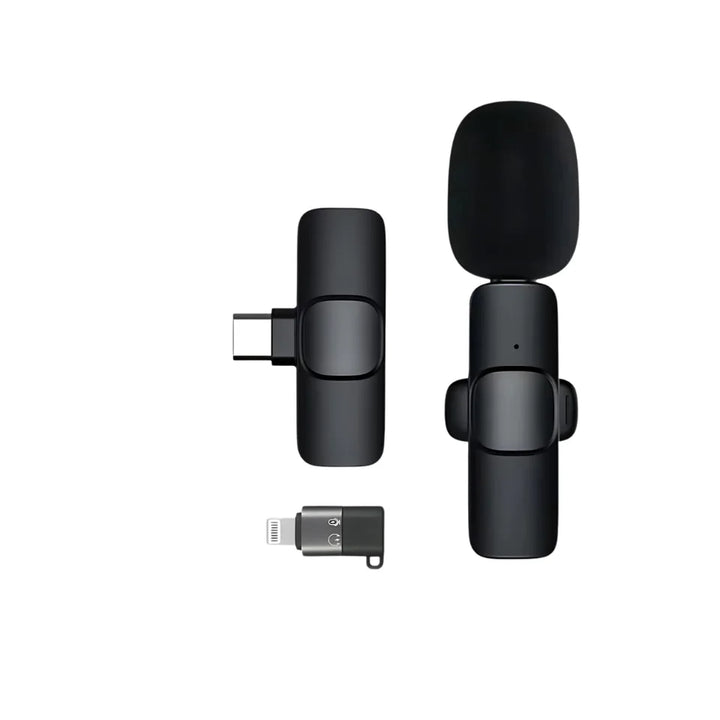 🎙️ K8 Wireless Single Microphone - Crystal Clear Voice! 🌟
