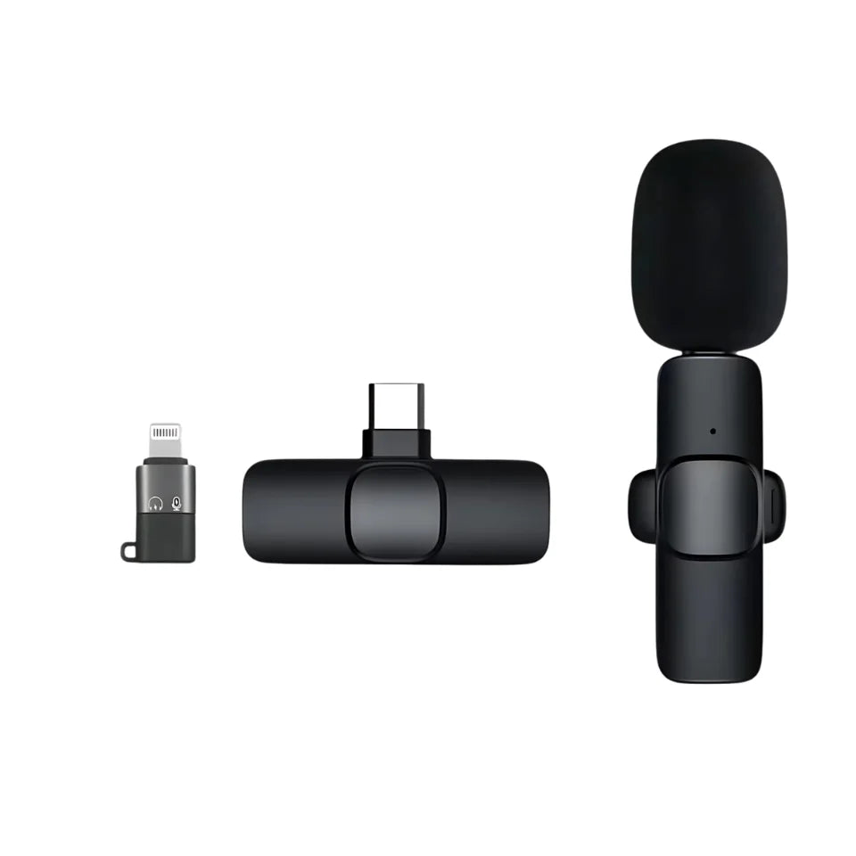 🎙️ K8 Wireless Single Microphone - Crystal Clear Voice! 🌟