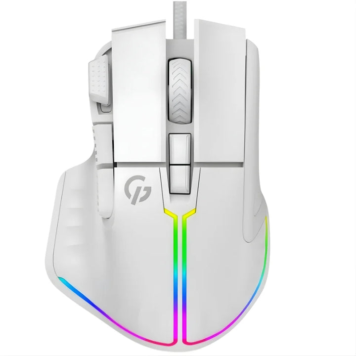 🖱️ GM500W Professional RGB Gaming Mouse – White Edition 🚀