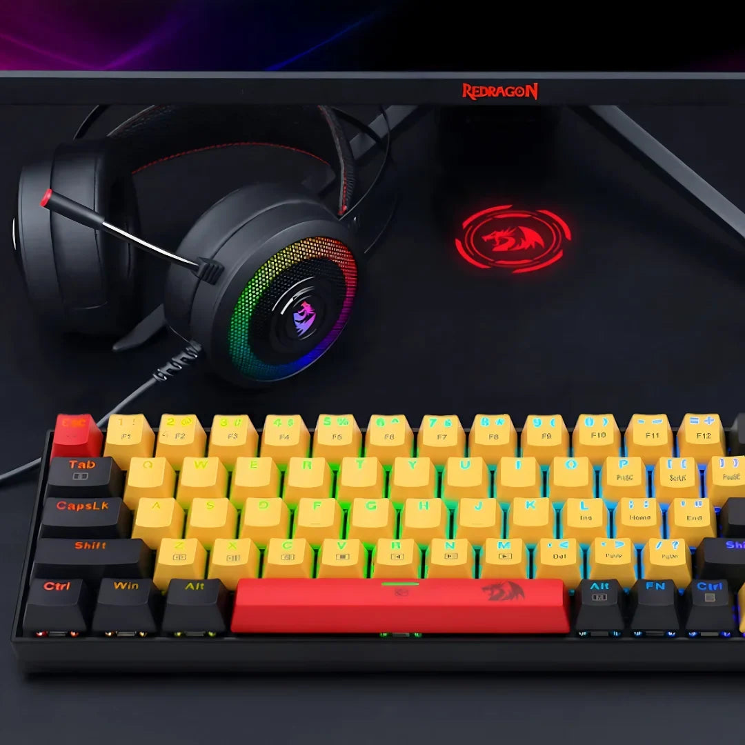 Redragon K688 Pro 78-Key Mechanical Gaming Keyboard - Tri-Mode
