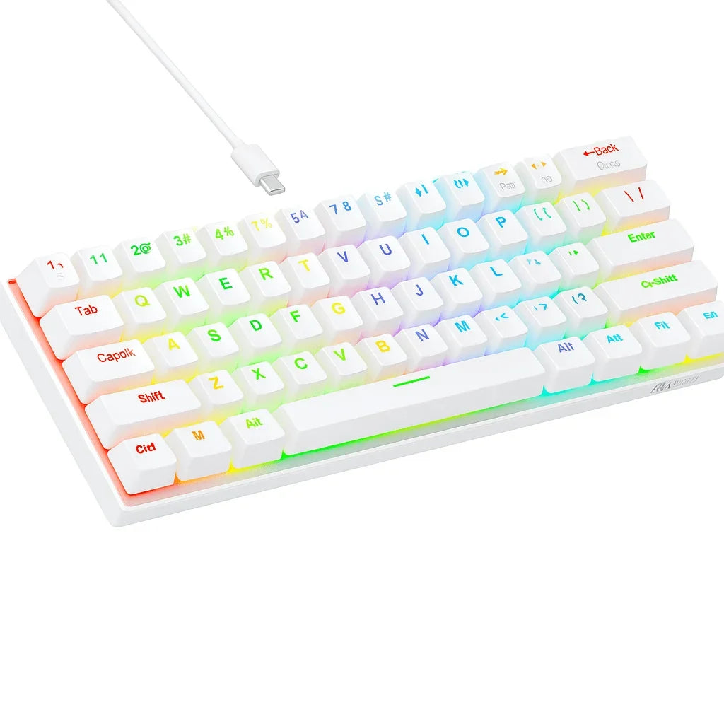 TK63 Pro 60% Wireless Mechanical Keyboard - Tri-Mode RGB Gaming