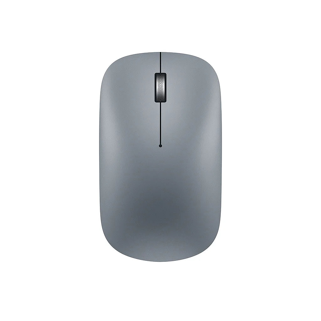 Ultra-Slim Dual-Mode Wireless Mouse - Bluetooth & 2.4G Rechargeable