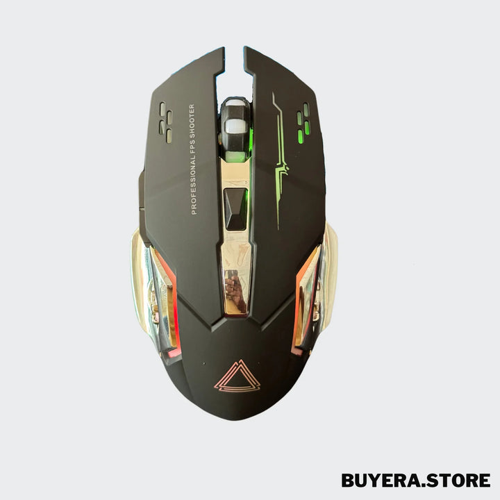 Professional Fps Shooter Wireless Rechargeable Gaming Mouse 2.4G & BT Mode